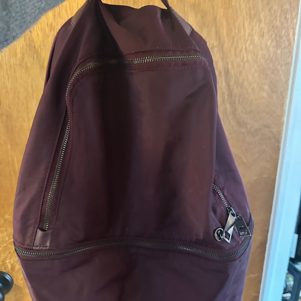 Maroon Lululemon Backpack